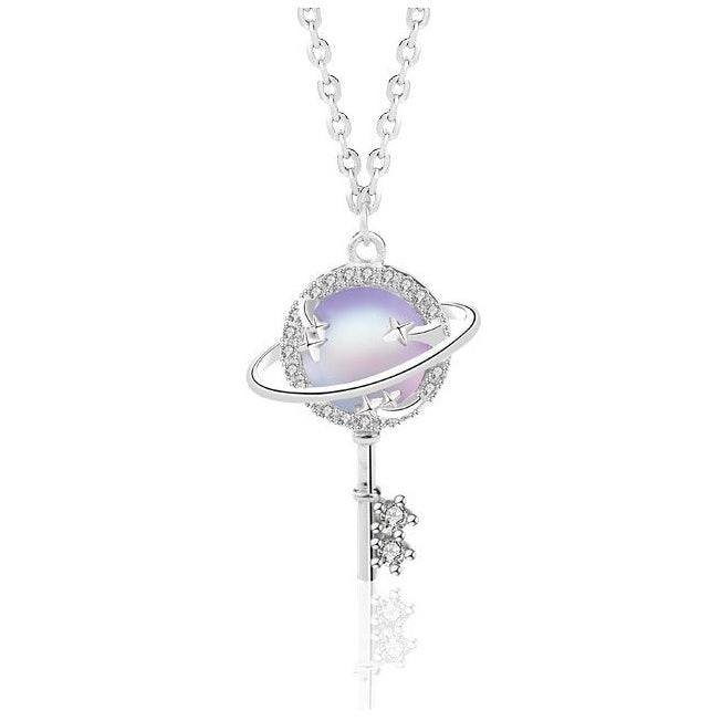 Koleksi Kalung Moonstone Opal Perhiasan Wanita Necklace Collection