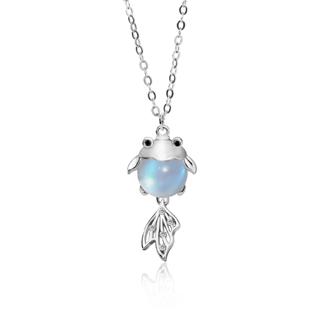 Koleksi Kalung Moonstone Opal Perhiasan Wanita Necklace Collection