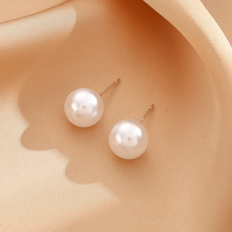 Anting Fashion Mutiara Modern Aksesoris Wanita Perhiasan Earring